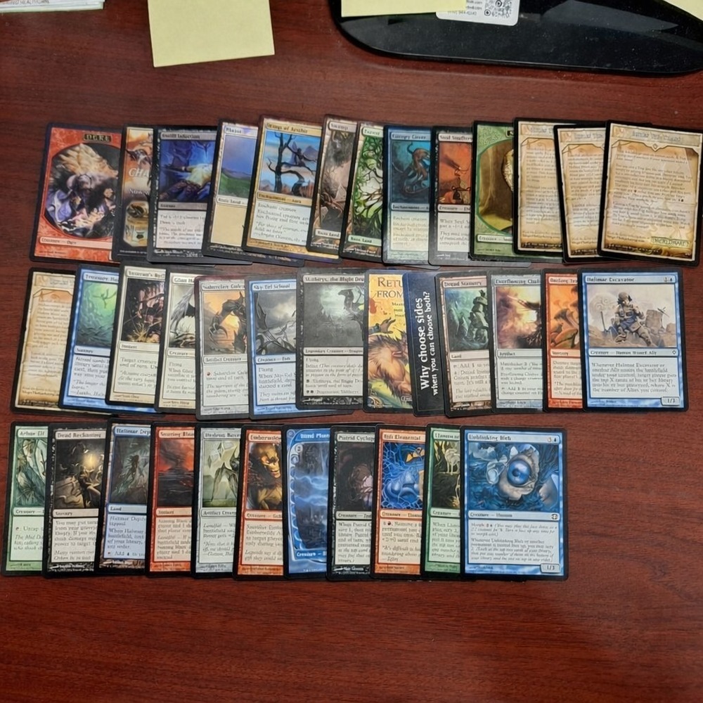 "Magic The Gathering 163 Card Lot – Commons/Uncommons/Rares – Great Condition" - Picture 9 of 9